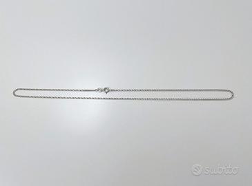 Catenina catena in argento 925 tipo Grumetta 45cm