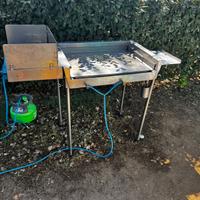 BBQ a gas + due fuochi