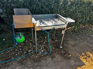 BBQ a gas + due fuochi
