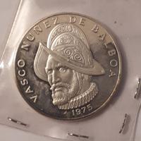 moneta argento 925% 1 balboa panama 1975