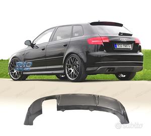 DIFFUSORE AUDI A3 8P LOOK S3 03-08