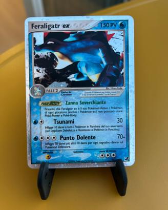Feraligatr ex 103/155 Pokemon TCG Condizioni Poor