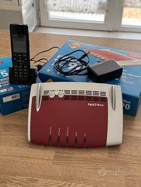 Router Fritz!Box 7490 + cordless Fritz!Fon C5