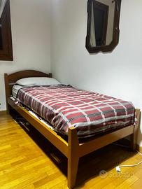 Letto in legno + materasso