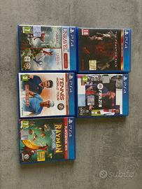 Play Station 4 + 5 giochi