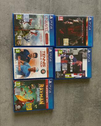 Play Station 4 + 5 giochi