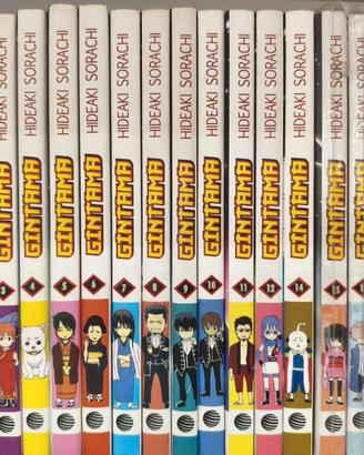 Gintama Planet Manga 17 volumi (1-12, 14-18)