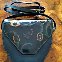 Borsetta TALJA in vera pelle nera