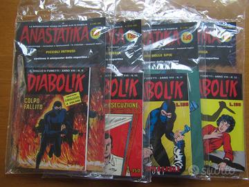 Diabolik Anastatika nr 137- 138- 139-140-178-179