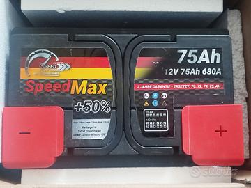 Batteria auto 75Ah nuova