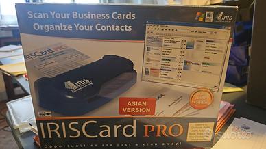 Scanner Biglietti da Visita-IRISCard Pro