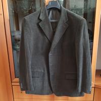 Abito giacca pantaloni uomo velluto coste TG. 62