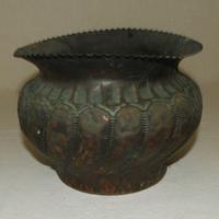 Vaso in rame - Coprivaso in rame - Cachepot