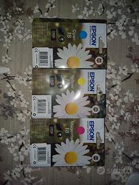 cartucce Epson 18 CMY