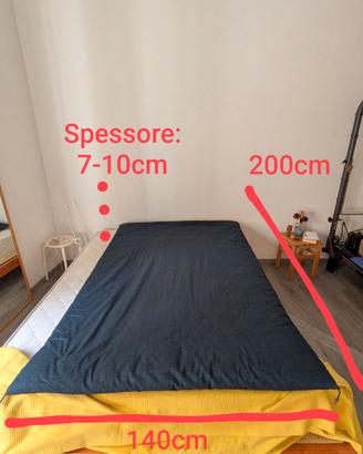 Materasso per futon in cotone organico
