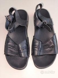 Sandali in pelle Clarks donna