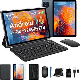 Tablet nuovo  imballato con tasiera mouse t90 pc