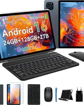 Tablet nuovo  imballato con tasiera mouse t90 pc