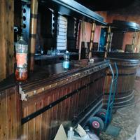 mobile di al bar banco frigo macchinetta di caffè