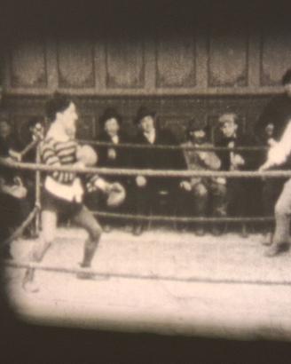 Charlot Pugile, film in 8mm