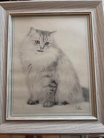Quadro con gatto