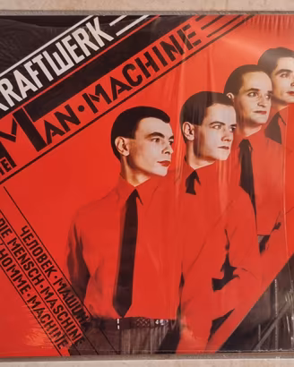 Lotto 3 Vinili 33 Giri Originali - Kraftwerk - TOP