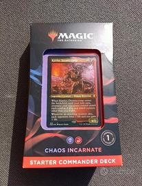 Magic Commander Deck Chaos Incarnate 2022 English