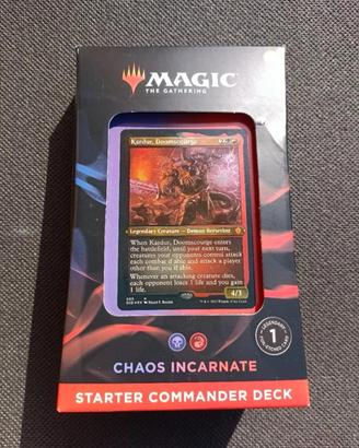 Magic Commander Deck Chaos Incarnate 2022 English
