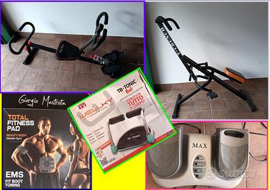 ATTREZZATURA FITNESS , VOGATORE ECC.......