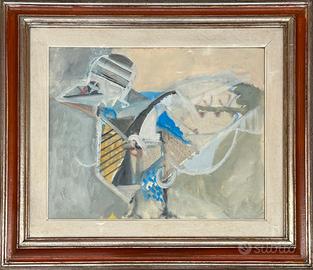 Mario Francesconi pittore quadro Uccello