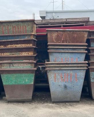 VASCHETTA USATA IN FERRO CON FODERI PER MULETTO