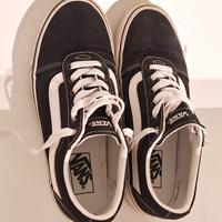 Scarpe VANS nere Old skool platform