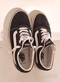 Scarpe VANS nere Old skool platform