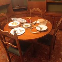 Tavolo da pranzo e mobili  in legno 