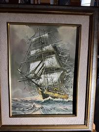 olio su tela longanesi