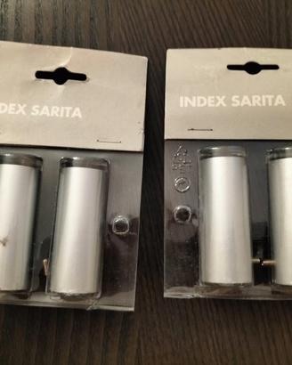 Finale asta tenda colore argento IKEA