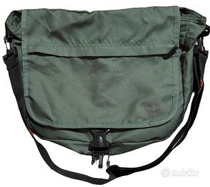 Borsa a tracolla messenger verde oliva Bell Bay