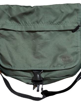 Borsa a tracolla messenger verde oliva Bell Bay