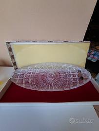 Centrotavola di cristallo di boemia