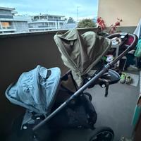Passeggino Cybex Gazelle gemellare + ovetto