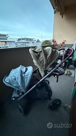 Passeggino Cybex Gazelle gemellare + ovetto
