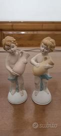 2 statuine biscuit vintage