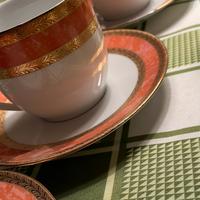 Servizio porcellana oro Bareuther Bavaria caffè te