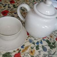 set teiera con sei tazze Mulino Bianco