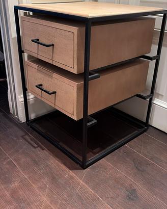 Due comodini westwing in legno