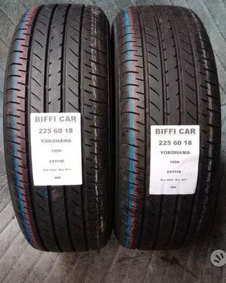 2 gomme 225 60 18 yokohama a466