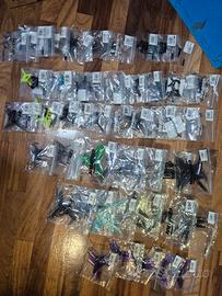 Accesso vari per drone fpv, set eliche, batterie.