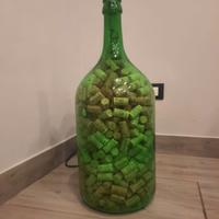 Damigiane con tappi di sughero, varie dimensioni