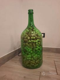 Damigiane con tappi di sughero, varie dimensioni