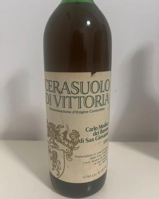 2 vini collezione CERASUOLO DI VITTORIA-Barbera al